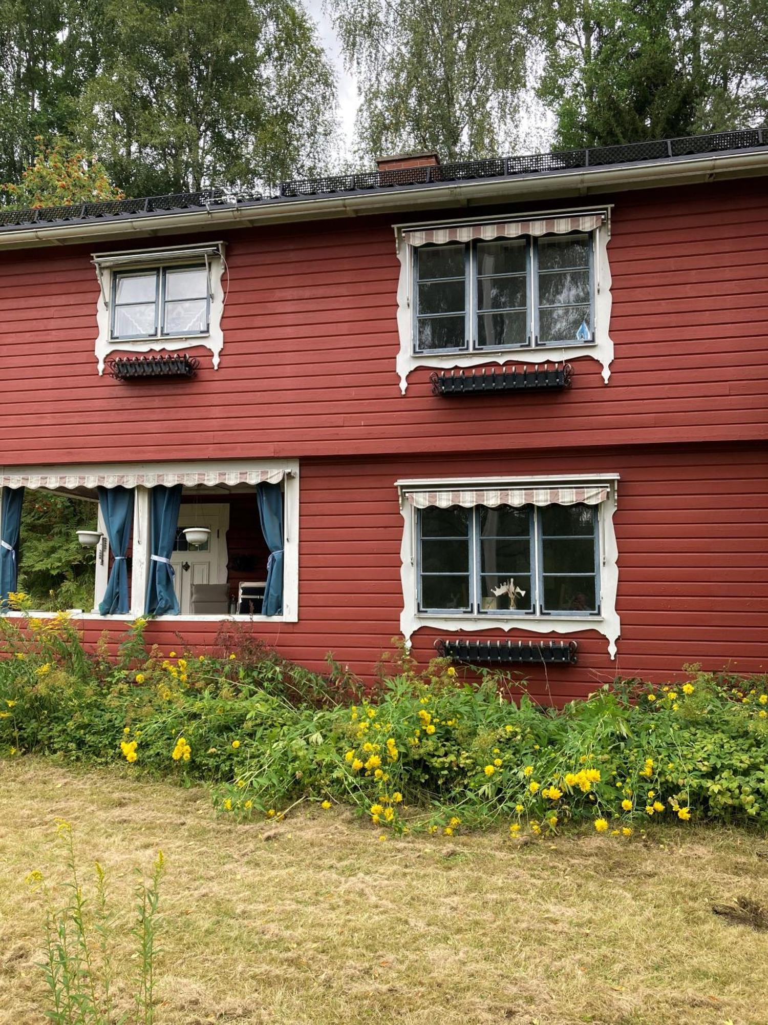 Charmig Villa Med Bastu Och Snabbt Wifi Långav Εξωτερικό φωτογραφία